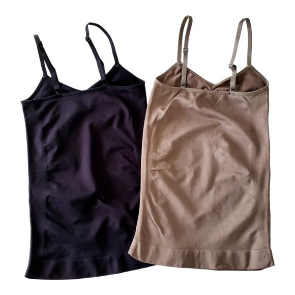NWOT Nearly Nude Shaping Tank Tops - Size M-L - Picture 2 of 12